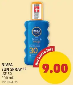 PENNY Nivea sun spray Angebot