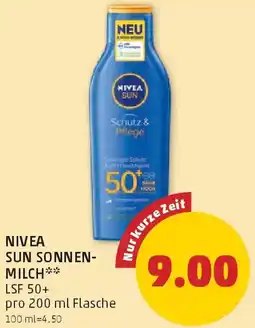 PENNY Nivea sun sonnenmilch Angebot