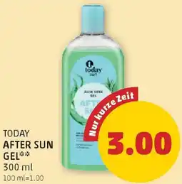 PENNY Today after sun gel Angebot