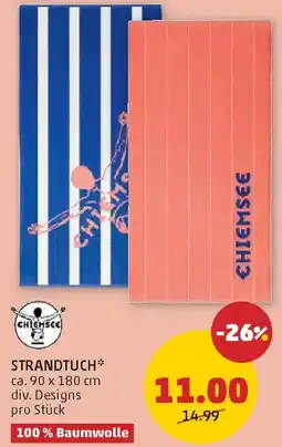 PENNY Chichsee strandtuch Angebot