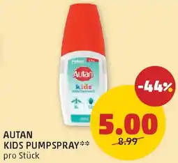PENNY Autan kids pumpspray Angebot