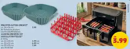 PENNY Knusper-gitter-einsatz silikon-einsätze-set heissluftfritteuse Angebot