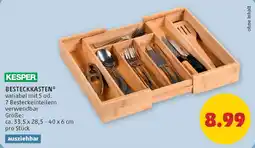 PENNY Kesper besteckkasten Angebot