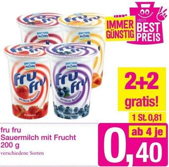 Sutterlüty Fru Fru Sauermilch Mit Frucht 200g Angebot