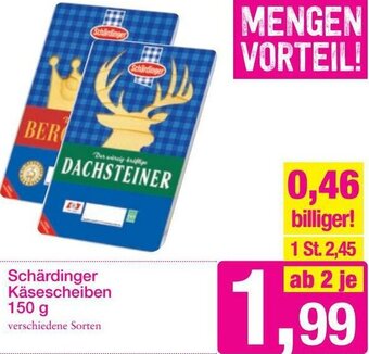 Sutterlüty Schärdinger Käsescheiben 150g Angebot