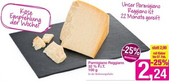Sutterlüty Parmigiano Reggiano 32% F.i.T 100g Angebot