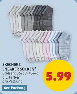 PENNY SKECHERS SNEAKER SOCKEN Angebot