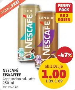 PENNY Nescafé eiskaffee Angebot
