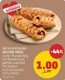 PENNY Bäckerkrönung jausen-maxi Angebot