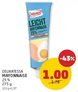 PENNY Delikatessa mayonnaise Angebot