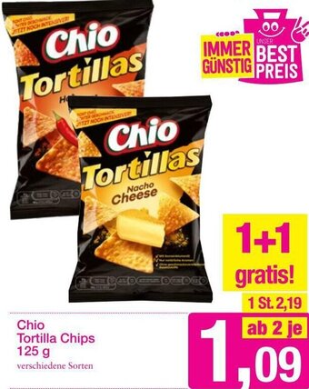 Sutterlüty Chio Tortilla Chips 125g Angebot