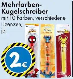 TEDi Mehrfarben Kugelschreiber Angebot