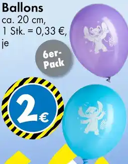 TEDi Ballons Angebot