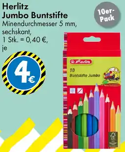 TEDi Herlitz Jumbo Buntstifte Angebot