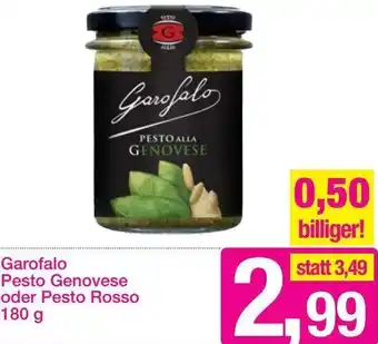 Sutterlüty Garofalo Pesto Genovese Oder Pesto Rosso 180g Angebot