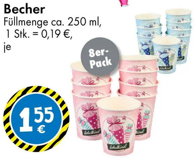 Becher Angebot bei TEDi