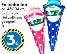 TEDi Folienballon Angebot