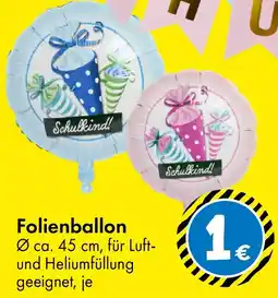 TEDi Folienballon Angebot