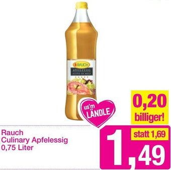 Sutterlüty Rauch Culinary Apfelessig 0,75 Liter Angebot