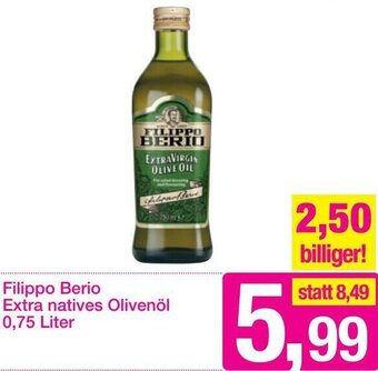 Sutterlüty Filippo Berio Extra Natives Olivenöl 0,75 Liter Angebot