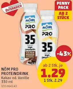 PENNY Nöm pro proteindrink Angebot