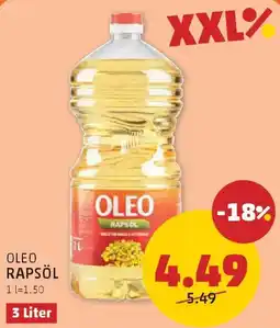 PENNY Oleo rapsöl Angebot