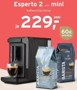 Tchibo Eduscho Esperto 2 und mini Kaffeevollautomat Angebot