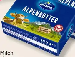 MPreis Tirol Milch Alpenbutter Angebot