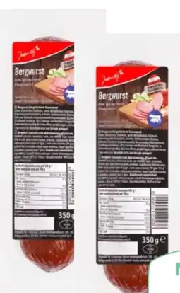 MPreis Jeden Tag Bergwurst Angebot