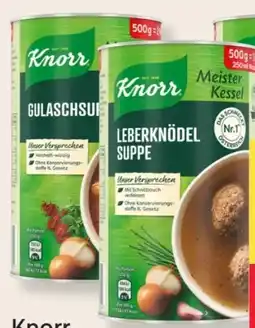 MPreis Knorr Meister Kessel Suppe Angebot