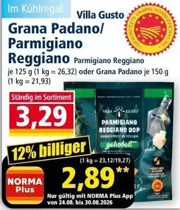 Norma Grana Padano/Parmigiano Reggiano Angebot