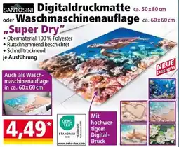 Norma Santosini Digitaldruckmatte oder Waschmaschinenauflage Angebot