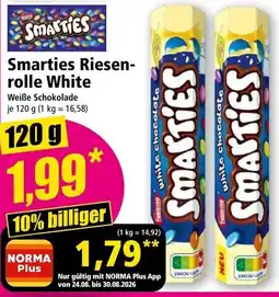 Norma Smarties Riesenrolle White Angebot