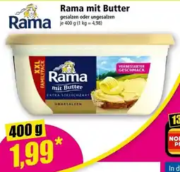 Norma Rama mit Butter Angebot