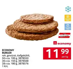 Transgourmet Economy Burger Angebot