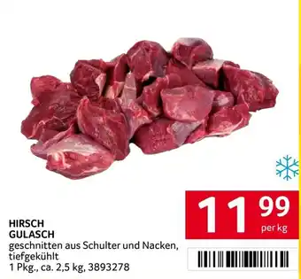 Hirsch Gulasch