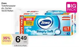 Bipa Zewa Toilettenpapier Simply Soft Angebot