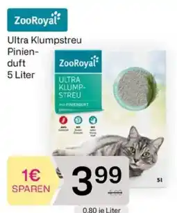 Bipa ZooRoyal Ultra Klumpstreu Pinien-duft Angebot