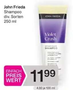 Bipa John Frieda Shampoo Angebot