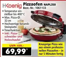 Norma H.Koenig Pizzaofen NAPL350 Angebot