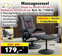 Norma Massagesessel Angebot