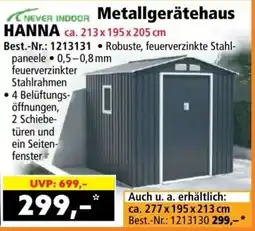 Norma Metallgerätehaus HANNA Angebot