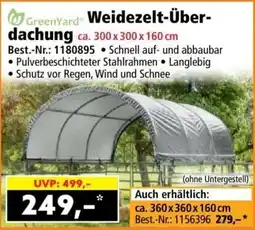 Norma GreenYard Weidezelt-Überdachung Angebot