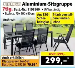 Norma Chillroi Aluminium-Sitzgruppe Angebot