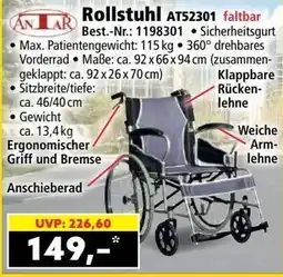 Norma Rollstuhl AT52301 Angebot