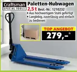 Norma Craftsman Paletten-Hubwagen Angebot