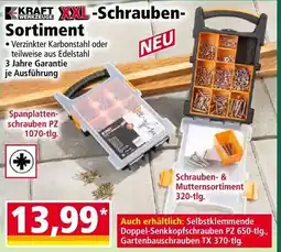 Norma Kraftwerkzeuge XXL-Schrauben-Sortiment Angebot