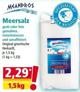 Norma Meandros Meersalz Angebot