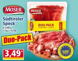 Norma Moser Südtiroler Speck Angebot
