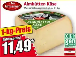 Norma Almhütten Käse Almsenner Angebot